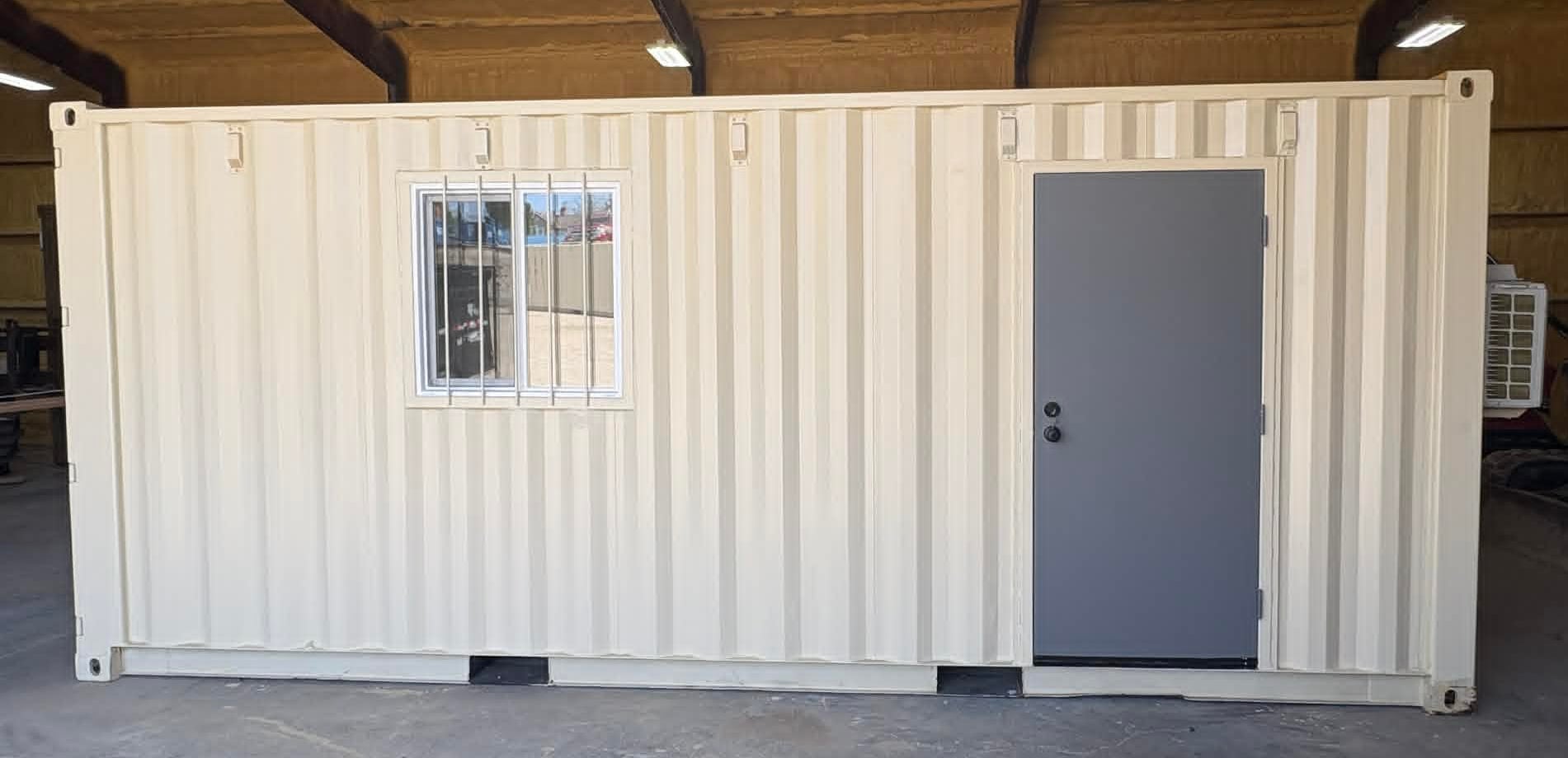 20-foot container office — view 1